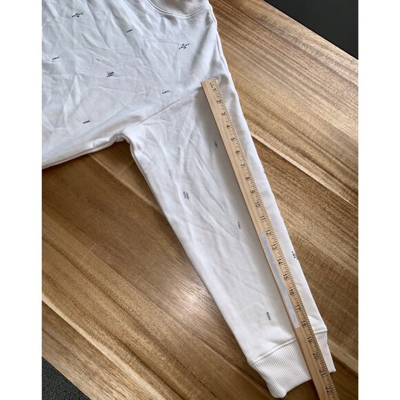 A New Day Womens Ivory Cream Sweater Long Sleeve Pullover Crewneck Medium - Picture 9 of 12